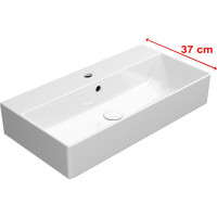 GSI KUBE X keramické umývadlo 70x37cm, brúsená spodná hrana, biela ExtraGlaze 94559111