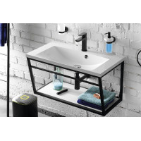 Sapho MARIA umývadlo, liaty mramor, 60x46cm, biela MA060