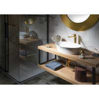 Sapho IDEA keramické umývadlo na dosku, 50x38cm, biela WH102