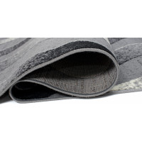 Behúň TAPIS Waves - svetlo šedý