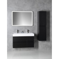Sapho GODIVA umývadlo, liaty mramor, 96x44cm, 2 otvory pre batériu, biela GU096-2