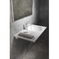 Sapho JUNO umývadlo, liaty mramor, 100x47cm, pravé, biela JU102