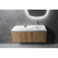 Sapho ARECA umývadlo, liaty mramor, 121x51, 5cm, pravé, biela AC121R