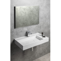 Sapho GODIVA umývadlo, liaty mramor, 83x44cm, biela GU083L