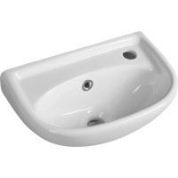 Aqualine Keramické umývadlo 40x25cm, biela 4000