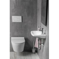 Ege Vitrifiye Keramické umývadlo 35x28cm, biela 91351