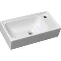 Sapho ORION keramické umývadlo 50, 5x26, 5cm, biela 7045