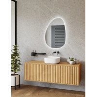 Sapho STEN zrkadlo s LED podsvietením 67x92cm NA372