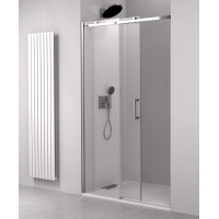 Polysan THRON LINE ROUND sprchové dvere 1300 mm, okrúhle pojazdy, číre sklo TL5013-5005