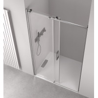Polysan THRON LINE SQUARE sprchové dvere 1200 mm, hranaté pojazdy, číre sklo TL5012-5002