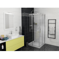 Gelco DRAGON štvorcový sprchovací kút 1000x1000mm L/P variant, rohový vstup GD4210GD4210