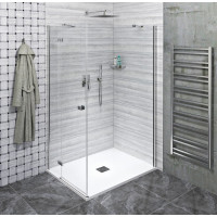 Polysan FORTIS LINE obdĺžnikový sprchovací kút 800x1000 mm, L varianta FL1080LFL3510