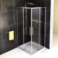Polysan ALTIS LINE štvorcový sprchovací kút 900x900 mm, rohový vstup, číre sklo AL1590CAL1590C