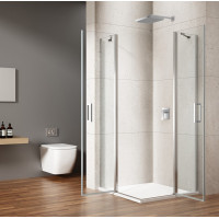 Gelco LORO štvorcový sprchovací kút 800x800 mm, rohový vstup GN4880-01