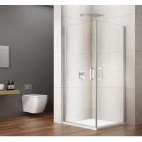 Gelco LORO štvorcový sprchovací kút 900x900 mm, rohový vstup GN4990-01