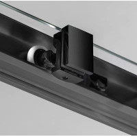 Gelco SIGMA SIMPLY BLACK štvorcový sprchovací kút 900x900 mm, rohový vstup, číre sklo GS2190BGS2190B