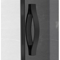 Gelco SIGMA SIMPLY BLACK štvorcový sprchovací kút 900x900 mm, rohový vstup, číre sklo GS2190BGS2190B