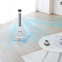 Stĺpový ventilátor TOPLO - biely