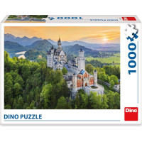 DINO Puzzle Jarná Neuschwanstein 1000 dielikov