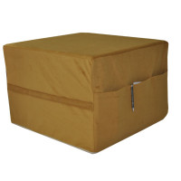 Rozkladací molitanový matrac ITAKA 195x65x15 cm - žltý