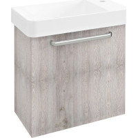 Sapho LATUS VIII umývadlová skrinka 51x50x28cm, dub Mocca LT080-1212