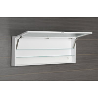 Sapho CLOE galerka s LED osvetlením 120x50x18cm, biela CE120-0030