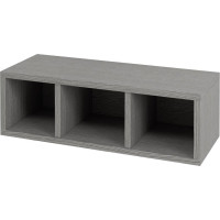 Sapho ESPACE otvorená policová skrinka 20x60x22cm, dub strieborný ESC140-1111