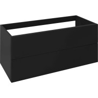 Sapho TREOS umývadlová skrinka 110x53x50,5cm, čierna mat TS110-3535