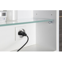 Sapho CLOE galerka s LED osvetlením 100x50x18cm, biela CE100-0030
