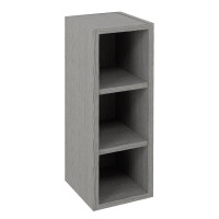 Sapho ESPACE otvorená policová skrinka 20x60x22cm, dub strieborný ESC140-1111