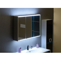 JOKEY BATU galerka 100x71x15cm, 2x LED osvetlenie, biela 1141130