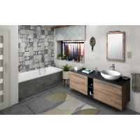 Sapho TREOS umývadlová skrinka 110x53x50,5cm, biela mat TS110-3131