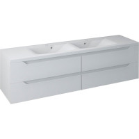 Sapho WAVE dvojumývadlová skrinka 179, 7x50x47, 8cm, biela WA180-3030