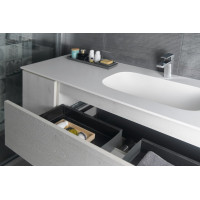 Sapho TREOS umývadlová skrinka 110x53x50, 5cm, dub Polar TS110-1010