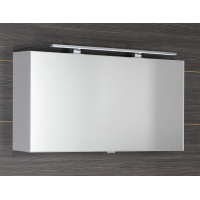 Sapho CLOE galerka s LED osvetlením 100x50x18cm, biela CE100-0030