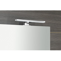 Sapho RIWA galerka s LED osvetlením, 60x70x17cm, biela lesk RIW060-0030