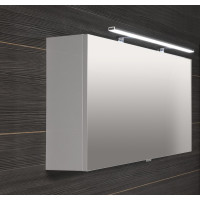 Sapho CLOE galerka s LED osvetlením 100x50x18cm, biela CE100-0030