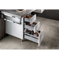 Sapho AVICE 3x zásuvka 30x70, 5x48cm, biela AV062-3030