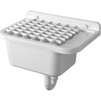 Aqualine Univerzálny rošt pre závesné výlevky, plast, biela PI5020