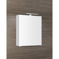 Sapho MIRRÓ galerka s LED osvetlením, 60x70x16cm, ľavá/pravá, biela MC060-0030