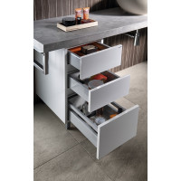 Sapho AVICE 3x zásuvka 30x70, 5x48cm, biela AV062-3030