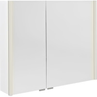 Sapho ALIX galerka s LED osvetlením 86x70x17,5cm, biela AX186-0030