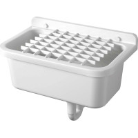 Aqualine Univerzálny rošt pre závesné výlevky, plast, biela PI5020