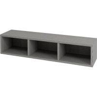 Sapho ESPACE otvorená policová skrinka 20x94x22cm, dub strieborný ESC130-1111