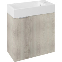 Sapho LATUS IV umývadlová skrinka 49, 5x50x25cm, dub Mocca LT410-1212