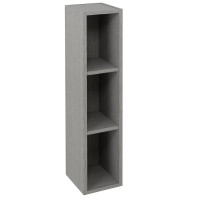 Sapho ESPACE otvorená policová skrinka 20x94x22cm, dub strieborný ESC130-1111