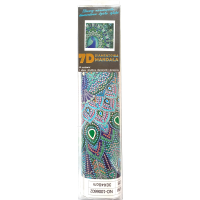 Norimpex Diamantové maľovanie 7D Pávie kúzlo 30x40 cm