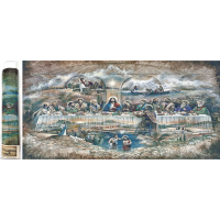 Norimpex Diamantové maľovanie Posledná večera 80x40 cm