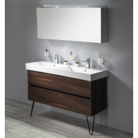 Sapho CLOE galerka s LED osvetlením 120x50x18cm, biela CE120-0030