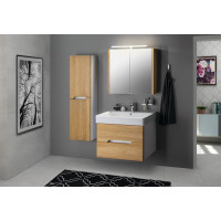 Sapho MEDIENA umývadlová skrinka 77x50, 5x49cm, biela mat/dub natural MD082